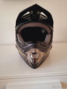 Nová motokrosové helma ROCKSTAR + doplňky zdarna - 4