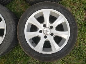 Sada kol Dezent pro BMW R16, 5x120, pěkné letní pneu - 4