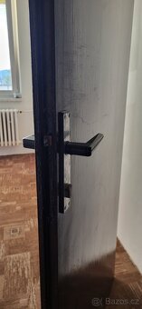 starší dřevěné dveře, šířka 80 cm - 4