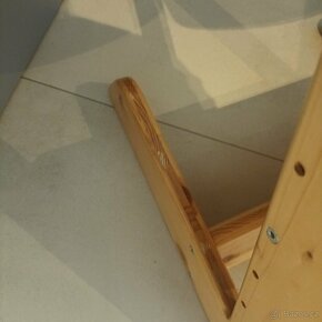 Rostoucí dřevě židlička že Smrku - 4