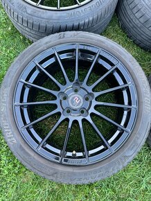 2FORGE ZF1 7,5x17 5x100 ET10 GLOSS BLACK 76 alu kola - 4