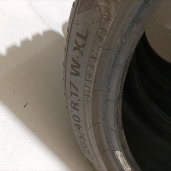 17" PNEU – 205/40/R17 – LETNÍ - značky BARUM - 4