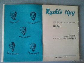 Komiks Rychlé šípy z r.1969 - 4