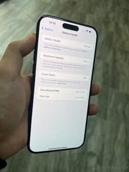 iPhone 15 Pro Max 256 GB Blue Titanium - 4