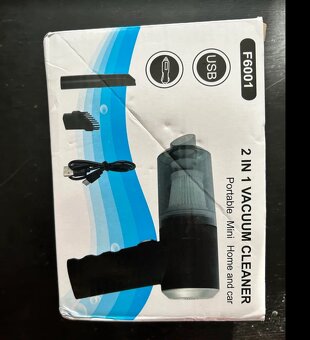 Mini ruční bezdrátový vysavač, 120W dobíjecí - 4