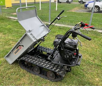 dumper, pásový dumper, stavební kolečko, železný kůň - 4