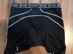 Prodám kraťasy na kolo s gelovou vložkou MTB 11 Fluo - 4