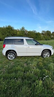 ŠKODA YETI 2.0TDI DSG 4x4 2017 110kw LED XENONY TAŽNÉ - 4