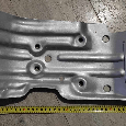 Plechový kryt pod motor na enduro Yuki 250. Nový - 4