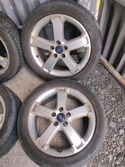 4ks alu disky orig. Ford 5x108 R17 pneu 205/50 r17 - 4