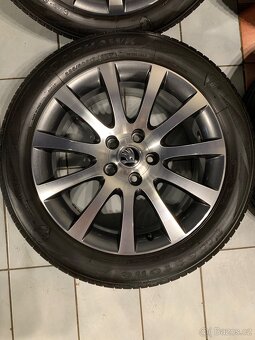 Alu kola Škoda R17 5X112 LETNÍ PNEU 225/50 R17 ANNAPURNA 2 - 4