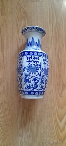 Váza velká porcelánová 36 cm vysoká - 4