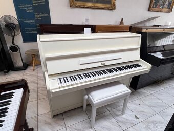 Bílé pianino Rosler po prvním majiteli, se zárukou REZERVACE - 4