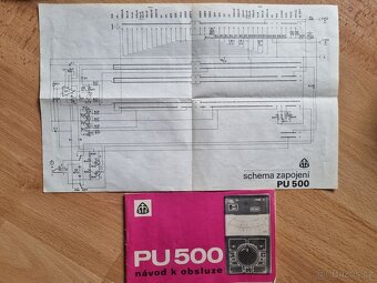 Analogový multimetr Metra PU-500 - 4