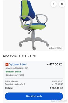 dětská rostoucí židle Alba Fuxo - 4