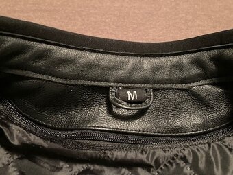 Dámská kožená motorkářská bunda W-tech, vel. M - 4