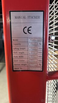 Manuální vysokozdvižný vozík - 4