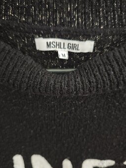 Černý svetřík Brunette - 4