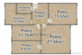 Prodej, byt 4+1, 84 m², Klatovy, ul. sídliště U Pošty - 4