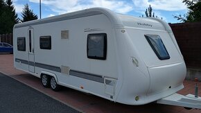 HOBBY 645 VIP + solár + měnič napětí + KLIMA - 4