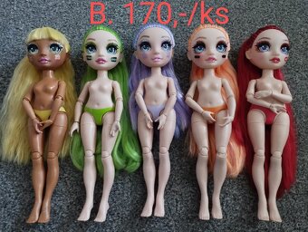Panenky rainbow high nahé - 4