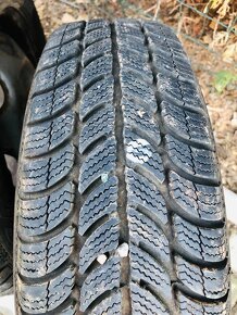 13" plechový disk 4x100 + ZIMNÍ PNEU Sava Eskimo S3+ - 4