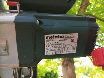 Pokosová pila Metabo KGS 216 M - 4