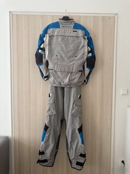Kompletní textilní set BMW Rallye vel.54 - šedomodrý - 4