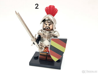 Minifigurky Gotičtí rytíři (1), typ Lego - 4