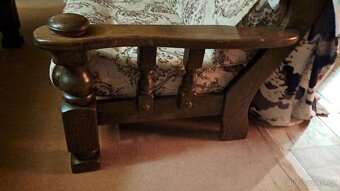 Prodám sedací soupravu z masivu - 4