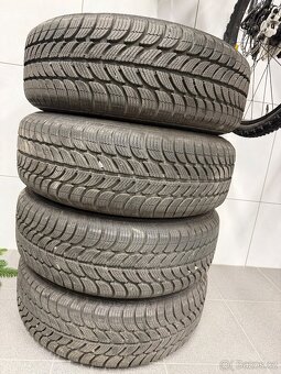 Zimní pneu + ocelové disky + TPCM ventily  15” - 4