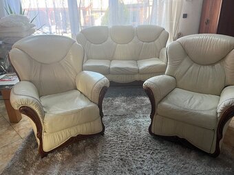 Kožena sedaci souprava - 4