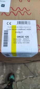 Nový Elektrický ohřívač vody OKCE 125 - 4