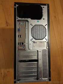 PC skříň černá, základní deska, procesor, DVD - 4