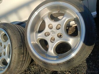 ALU kola Brock R16, 5x100, 9J 215/40, letní - 4