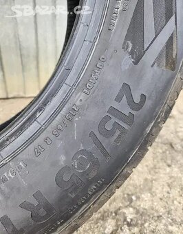 Nové letní pneu 4ks Continental ecocontact 6 215/65 R17 V XL - 4