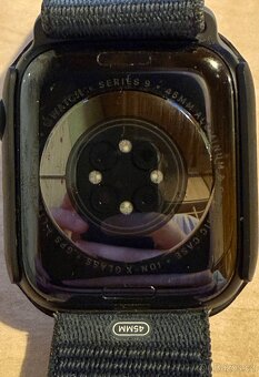 Apple Watch 9 Cellular, 45mm, černé + kryt - 4