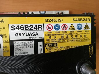 baterie yuasa pro hybridy, 12v 45ah - 4