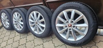 Originál alu Škoda 3 5x112 205/55 R16 - zimní - 4