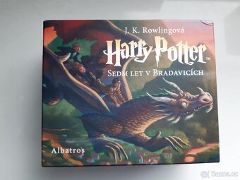 Harry Potter 1-7 Sedm Let v Bradavicích kmplet v boxu knihy - 4