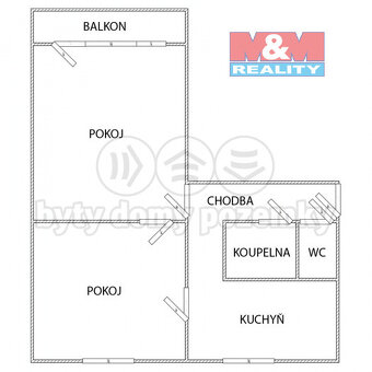 Pronájem bytu 2+1, 54 m², Karviná, ul. Kosmonautů - 4