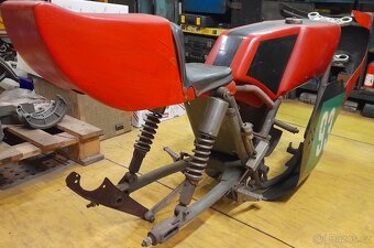 Silniční závodní motocykl MS foto info díly motor kola vidli - 4