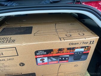 Plynový gril se 3 hořáky a 3 varnými zónami nový PC 6.000 Kč - 4