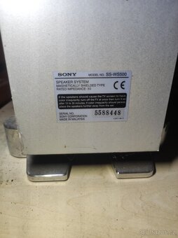 Sony subwoofer - 4