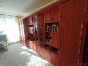 Hnědá obývací stěna 5 části - 4