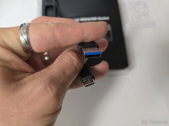 Externí USB3+USB-C vypalovačka CD / DVD nová - 4