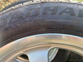 Borbet T 7,5Jx16 ET35 + Firestone Roadhawk 205/55 R16 - 4