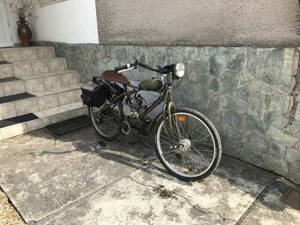 Stavba motokola ve stylu army - 4