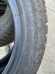 215/55/17 zimní pneu Pirelli - 4