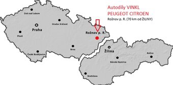 Nahradní díly Peugeot + Citroen - 4